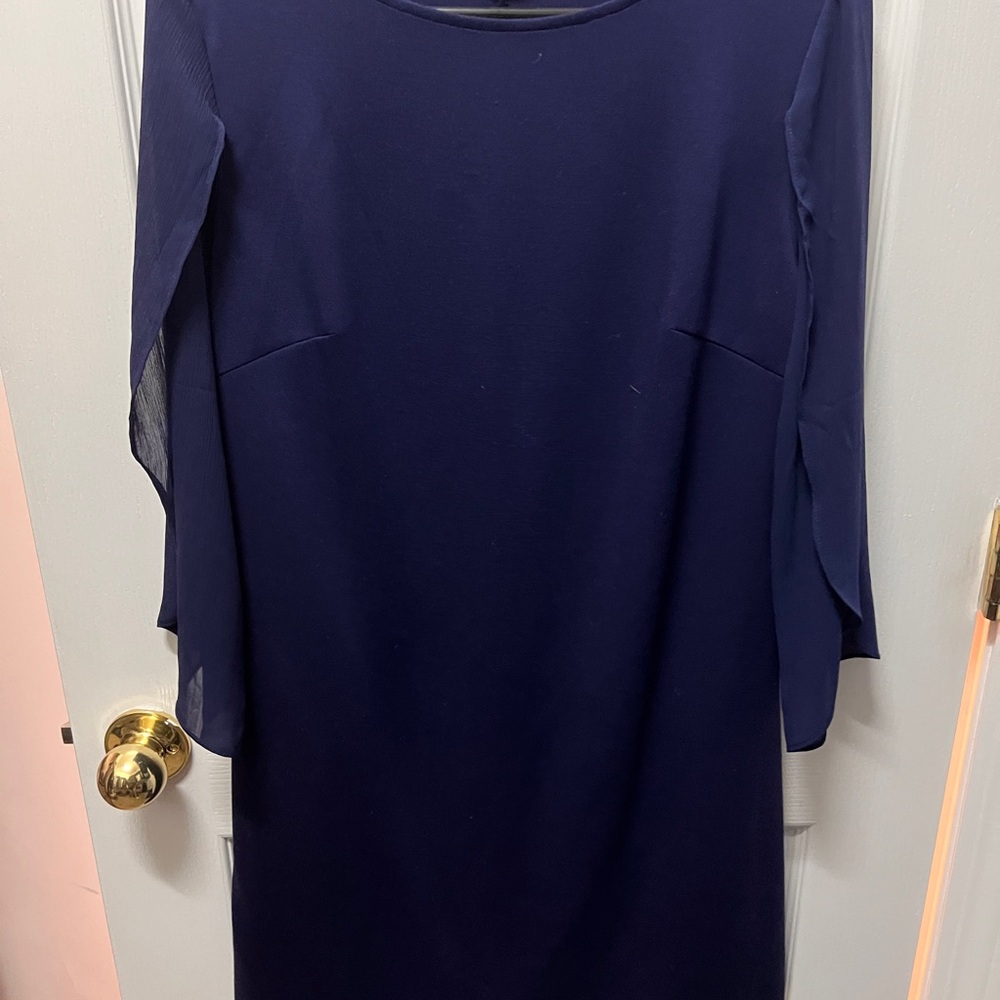 MIA Midnight Blue Long Sleeve Dress